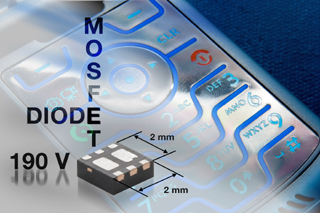 Vishay帶有同體封裝的 190V 功率二極管的 MOSFET