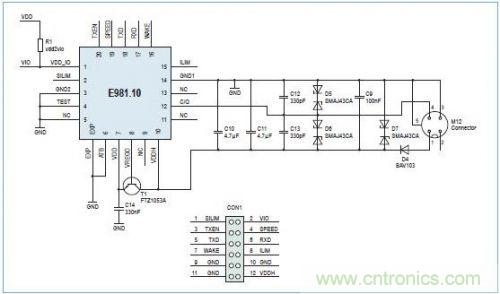 評估板PCB 2典型應(yīng)用電路