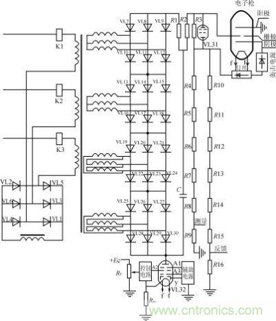 高壓電源主電路原理圖