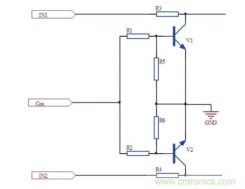 圖3 輸入級電路