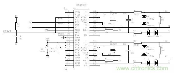 圖5 2SD315AI-33實際應(yīng)用電路