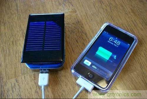 創(chuàng)意DIY：自制iPhone太陽能充電器