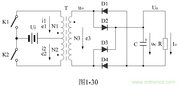 推挽式變壓器開關電源原理及參數(shù)計算——陶顯芳老師談開關電源原理與設計