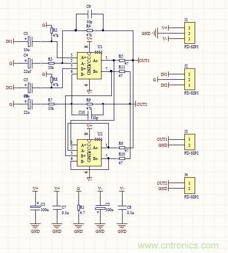 電源的原理圖設計