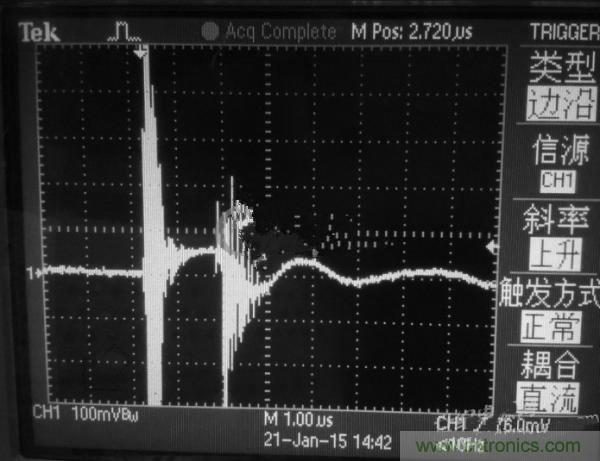 高人指點：反激初級電流波形異常如何解決？