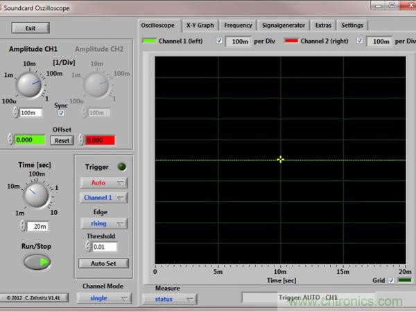 利用軟件和簡單電路就能把電腦音效卡變成示波器