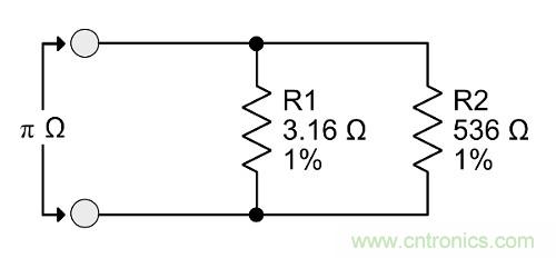 πΩ,1/(2π),eΩ等非標(biāo)準(zhǔn)電阻有哪些"妙用"？