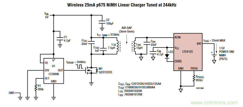 新型助聽(tīng)器無(wú)線(xiàn)充電解決方案