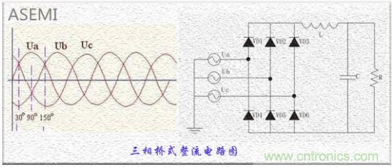 三相整流橋怎么接線？四腳整流橋接線圖