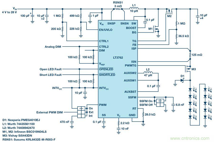 告別效率損耗源，這款器件隨時為大電流LED供電