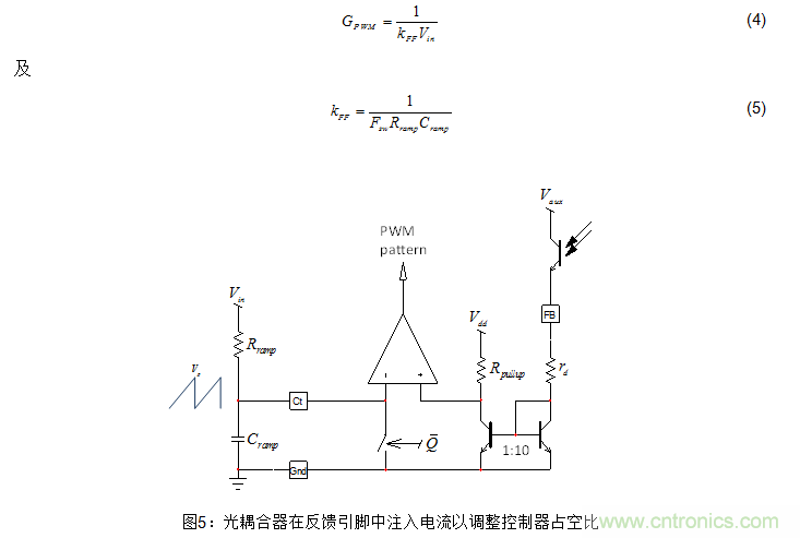 用有源鉗位正激轉換器閉環(huán)