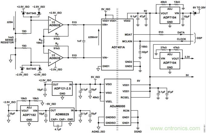 集成隔離式電源、用于太陽能光伏轉(zhuǎn)換器的完全隔離式電流檢測電路