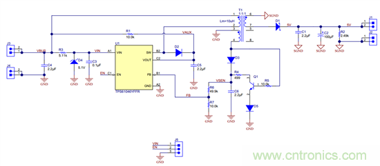 寬輸入電壓、高效率、5V&250mA輸出反激變流器設(shè)計(jì)