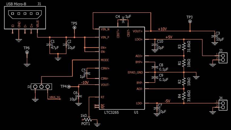 設計電荷泵雙極電源