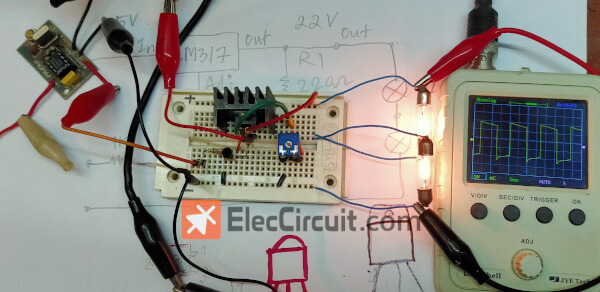 如何使用LM317作為開關來打開和關閉電源負載