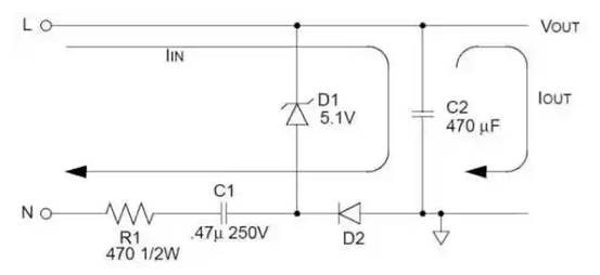 小功率無變壓器電源設計