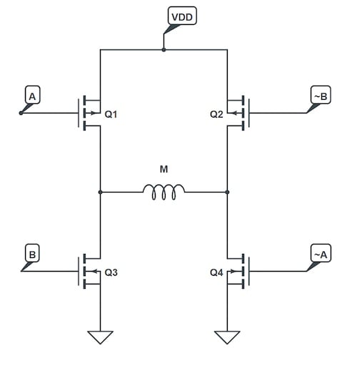 使用互補PWM、擊穿和死區(qū)時間的 H 橋直流電機控制