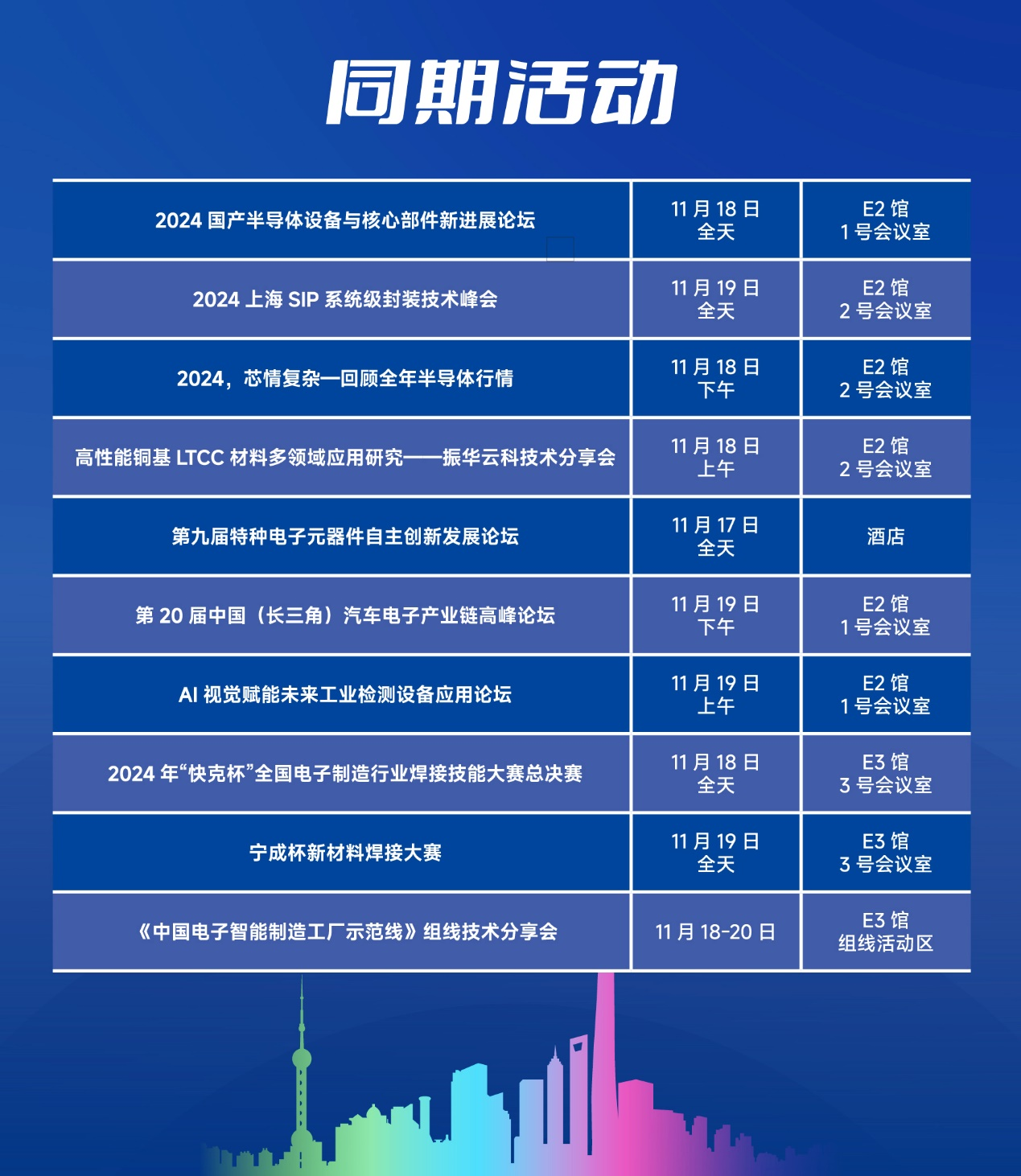 第104屆中國電子展精彩內(nèi)容搶先看，11月上海與您相約！